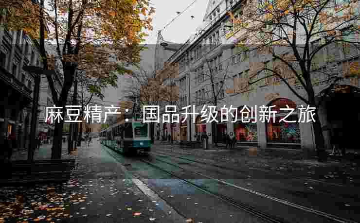 麻豆精产：国品升级的创新之旅